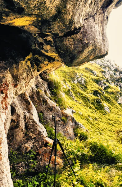 Fotosesión en las montañas — Foto de Stock