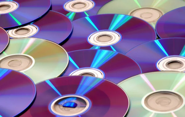 stock image CDs and DVDs