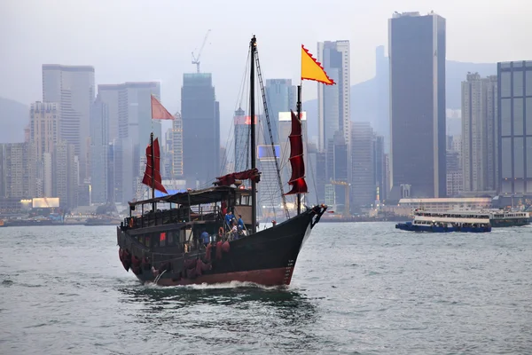 香港海港 — 图库照片