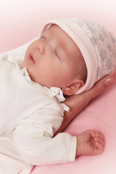 Νεογέννητο κοριτσάκι — Φωτογραφία Αρχείου