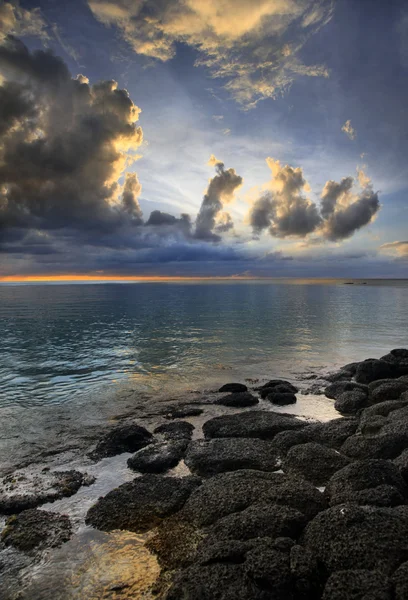 Pôr-do-sol mauriciano — Fotografia de Stock