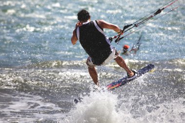 Kiteboarder