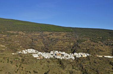 Bayarcal, a small town in the Alpujarra clipart