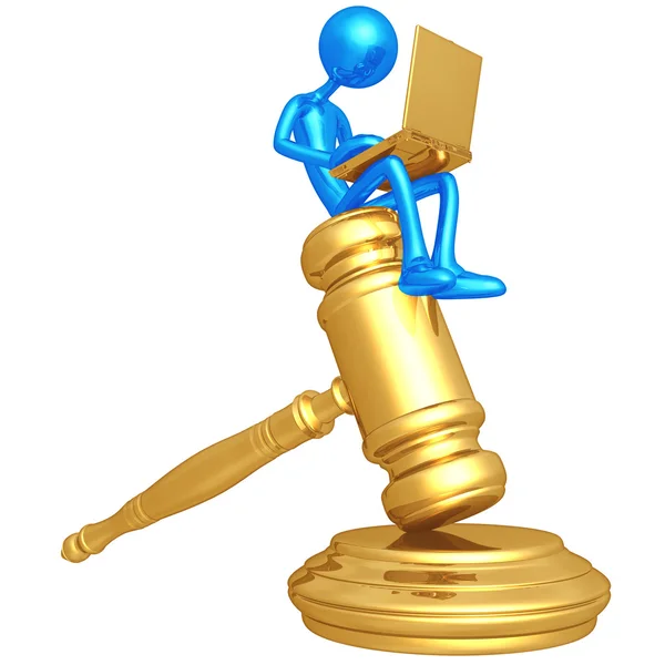 Ajuda Legal Online — Fotografia de Stock