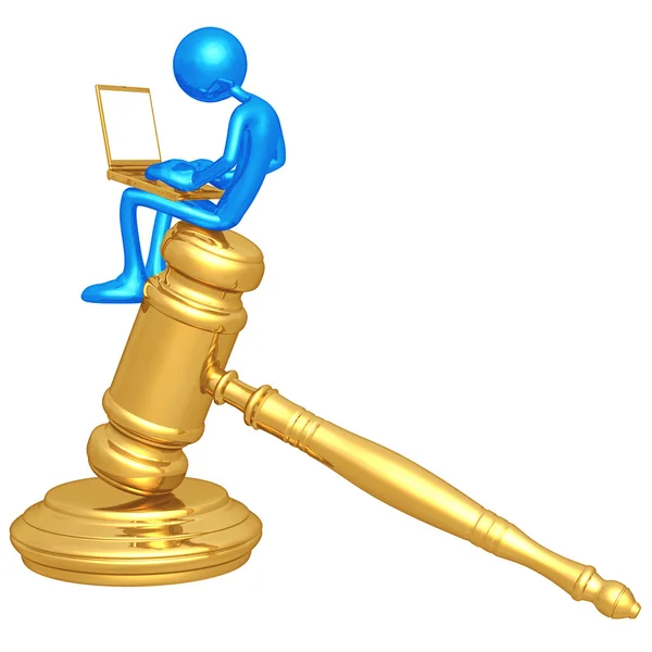Ajuda Legal Online — Fotografia de Stock