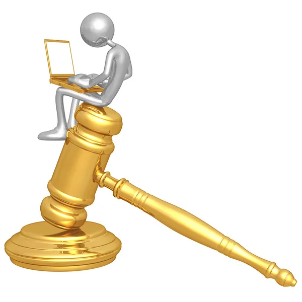 Юридична допомога онлайн — стокове фото