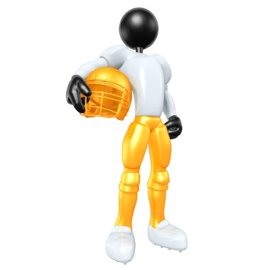 3D Football Player