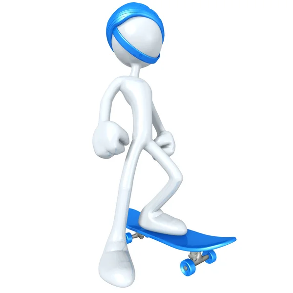 3D skateboard — Stockfoto