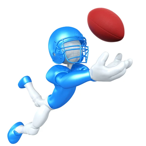 3D Football Player — Stockfoto