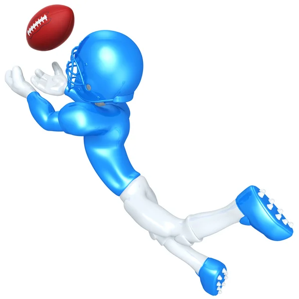 3D παίκτης ποδοσφαίρου — Φωτογραφία Αρχείου
