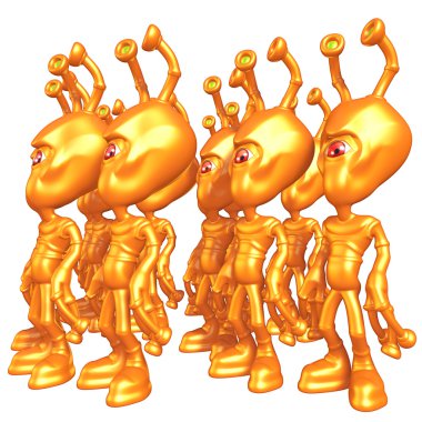 Martians clipart