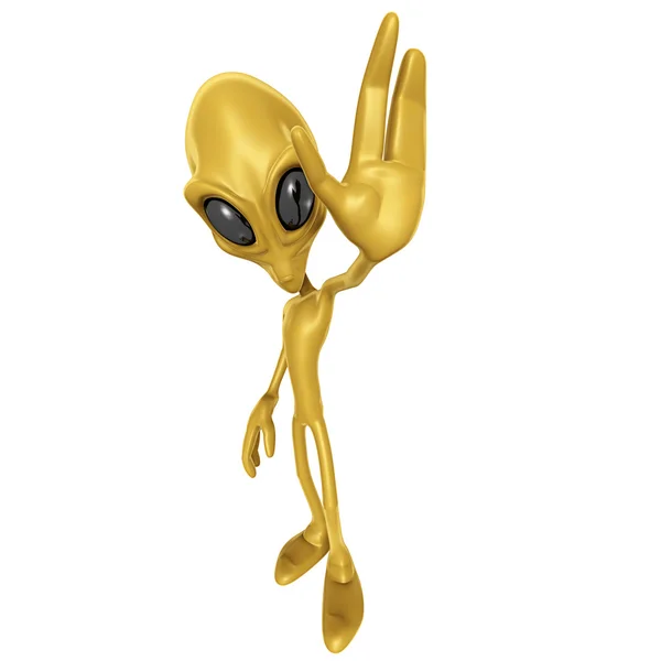 Mini-Alien Stockbild