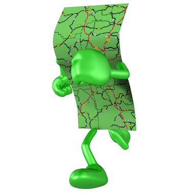 Road Map clipart