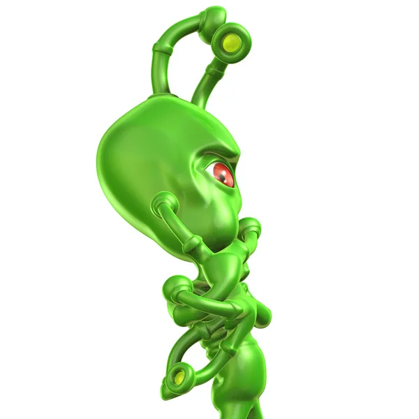 3D Alien — Stock Photo, Image