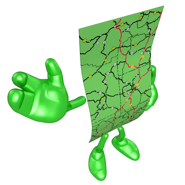 Road Map — Stock Photo, Image