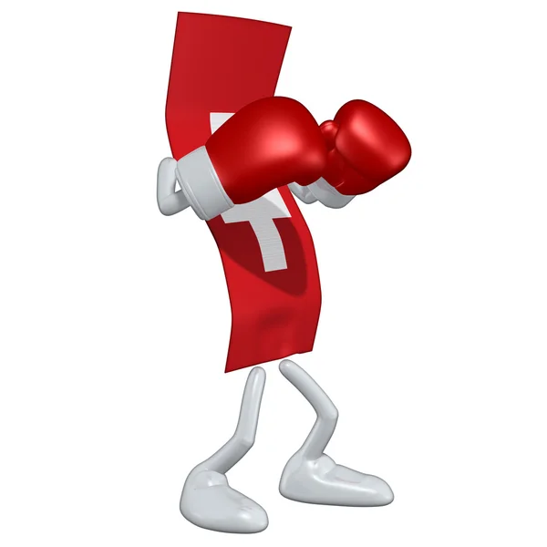 Flag Boxing — Stock Photo, Image