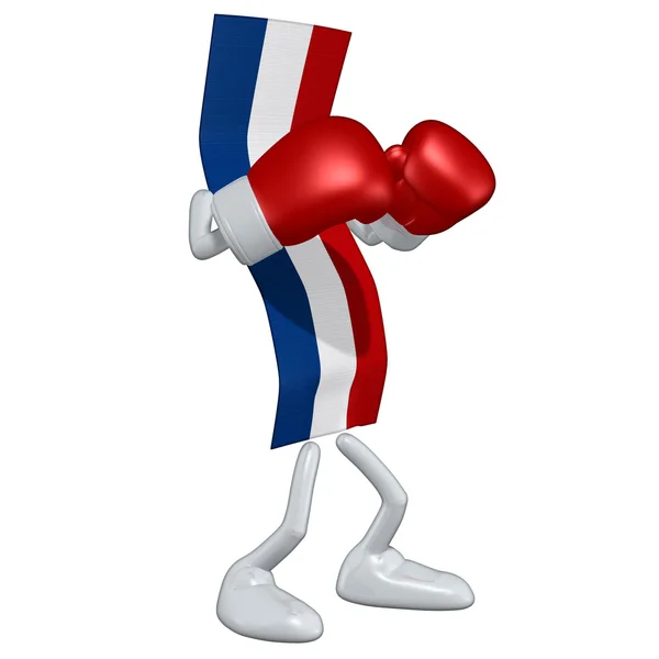 Flag Boxing — Stock Photo, Image