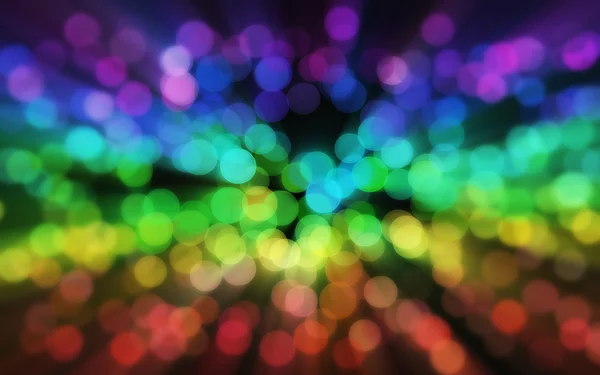 Blurred rainbow sparkles — Stock Photo, Image