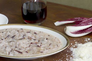 Radicchio and risotto