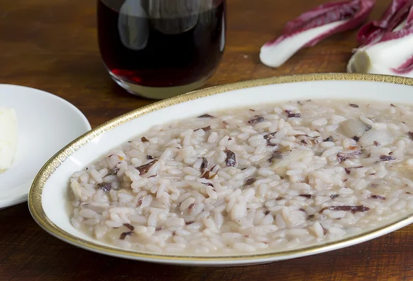 stock image Risotto with radicchio