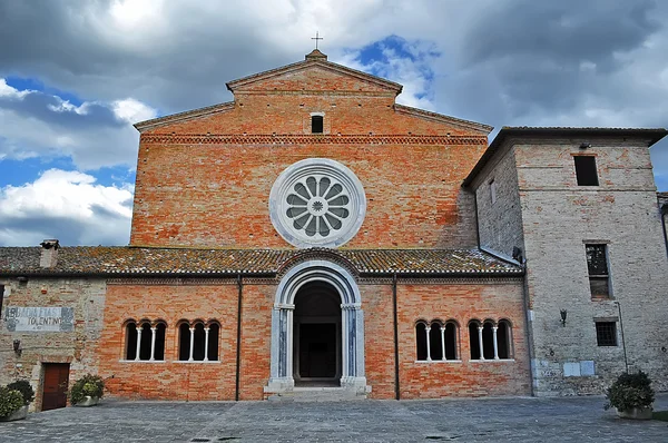 Biara Chiaravalle di Fiastra — Stok Foto