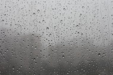 Rain on window clipart