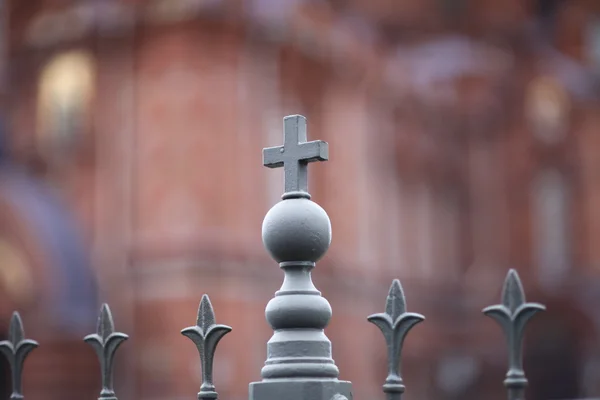 stock image Iron fence