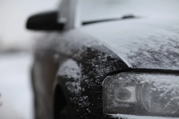 Sneeuw auto — Stockfoto