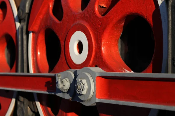 Кривошипно-шатунний локомотива — стокове фото
