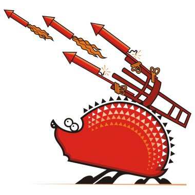 Hedgeworks or Firehog clipart