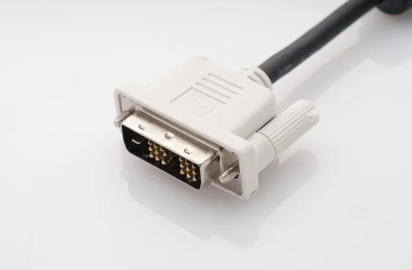 stock image DVI cable