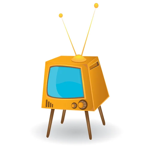 Rétro tv . — Image vectorielle