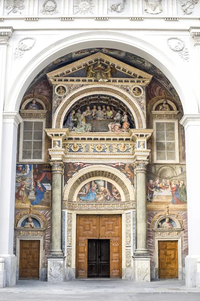 Aosta - Cathedral — Stock Photo, Image