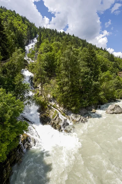 Watervallen van lentenay — Stockfoto