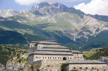 Fortress near Modane clipart