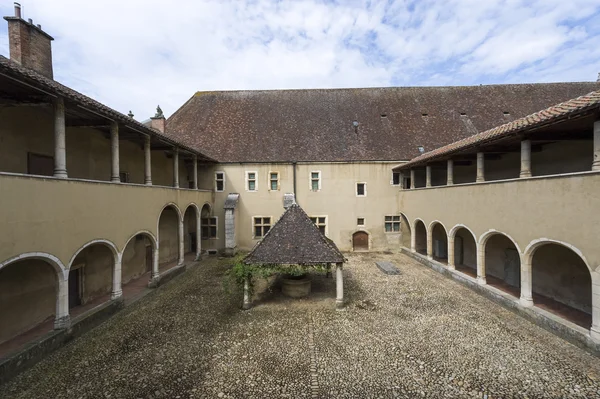 Church of Brou (Bourg-en-Bresse), cloister — Stock Photo, Image