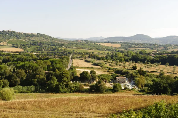 Paisaje en Maremma (Toscana ) — Foto de Stock