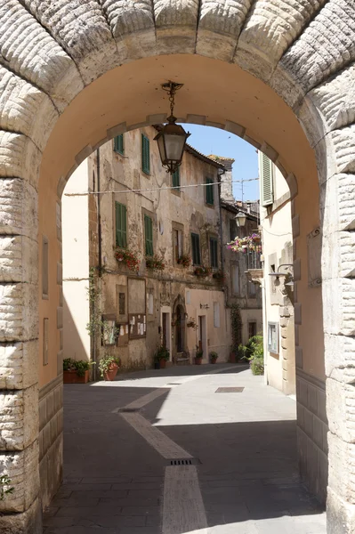 Sorano (Toscana, Italien) — Stockfoto