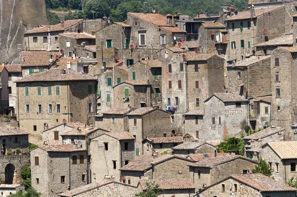 Sorano (Tuscany, Italy) — Stock Photo, Image
