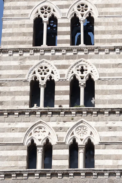 Katedra Duomo di viterbo, dzwonnica — Zdjęcie stockowe