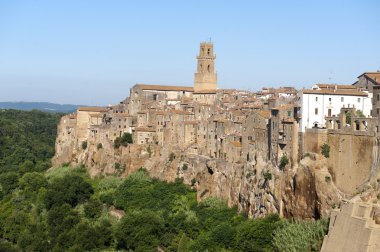 Pitigliano (Toskonya) sabah