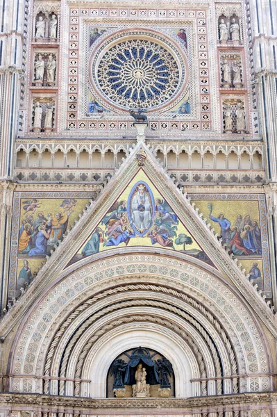 Дуомо ді Orvieto — стокове фото