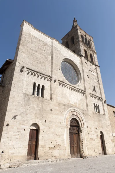 Historic church in Bevagna — Stock Photo, Image
