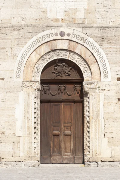 Igreja histórica em Bevagna — Fotografia de Stock
