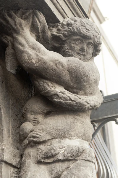 Orvieto, statua — Foto Stock