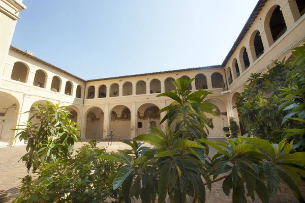 Bevagna antik palace Court — Stok fotoğraf