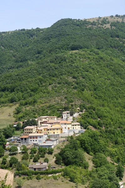 Krajina v Umbrii poblíž foligno — Stock fotografie