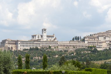 Assisi, panoramik görünüm