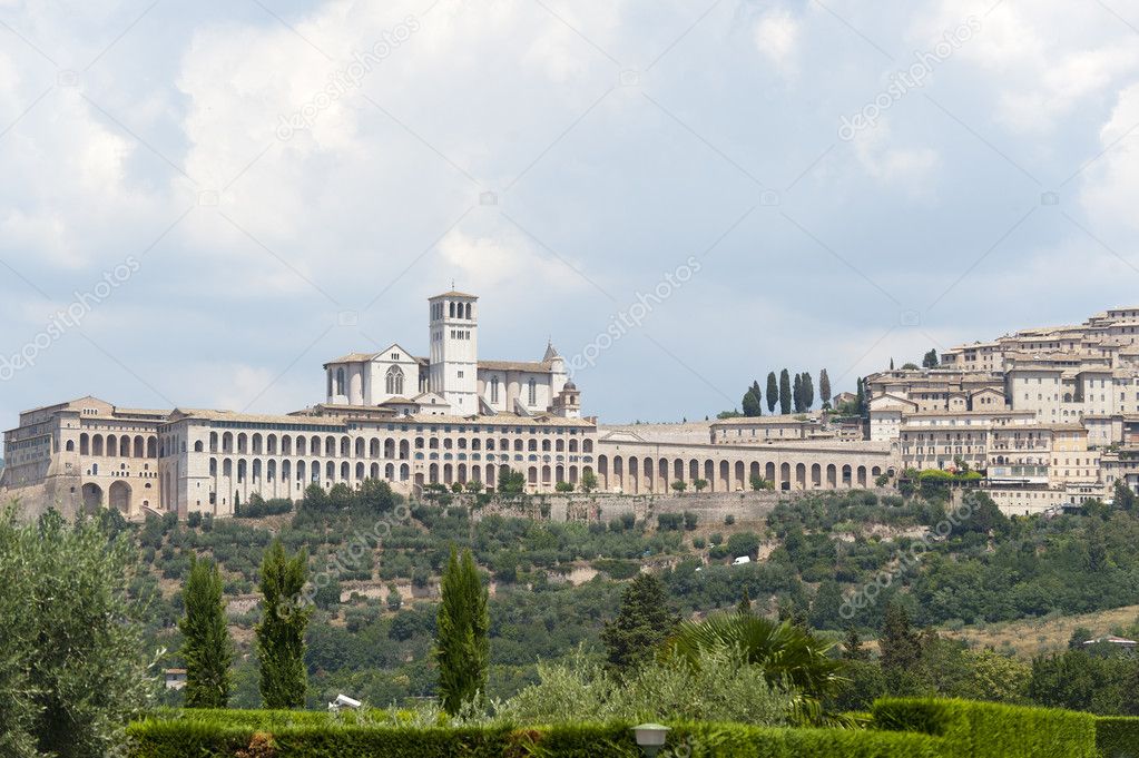 Assisi, panoramic view