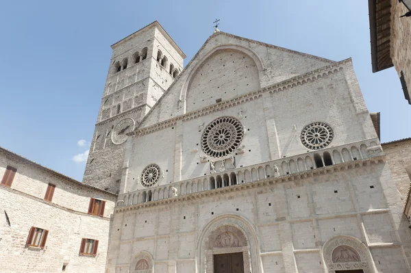 Assisi, San Rufino — Stock Photo, Image